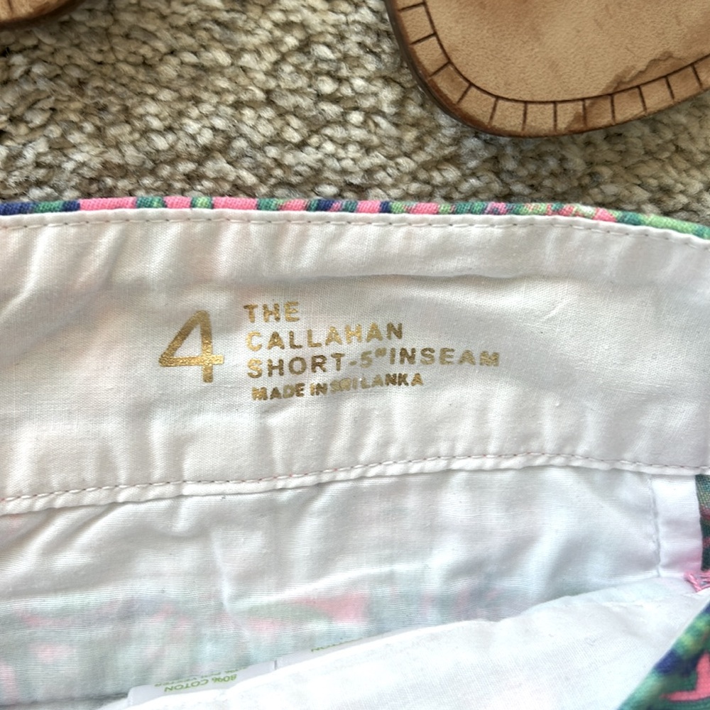 Lilly Pulitzer The Callahan Short Pink Sunset Coco Breeze - Picture 4 of 6